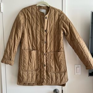 Everlane Liner Coat xs khaki